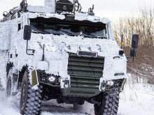 Houfnice DANA i moderní obrněná vozidla TITUS v Litvě obstály, dělostřelci si poradili s terénem i s mrazy