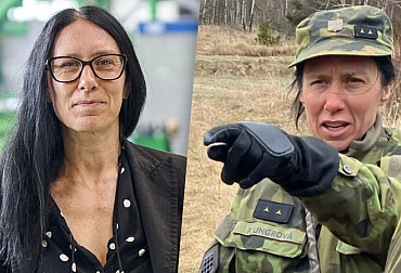 Pavla Ungrová: velí spojovací četě AZ i obchodnímu útvaru státního podniku VOP CZ